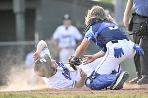 Post 2 overcome first-game jitters in 4-2 win in season opener